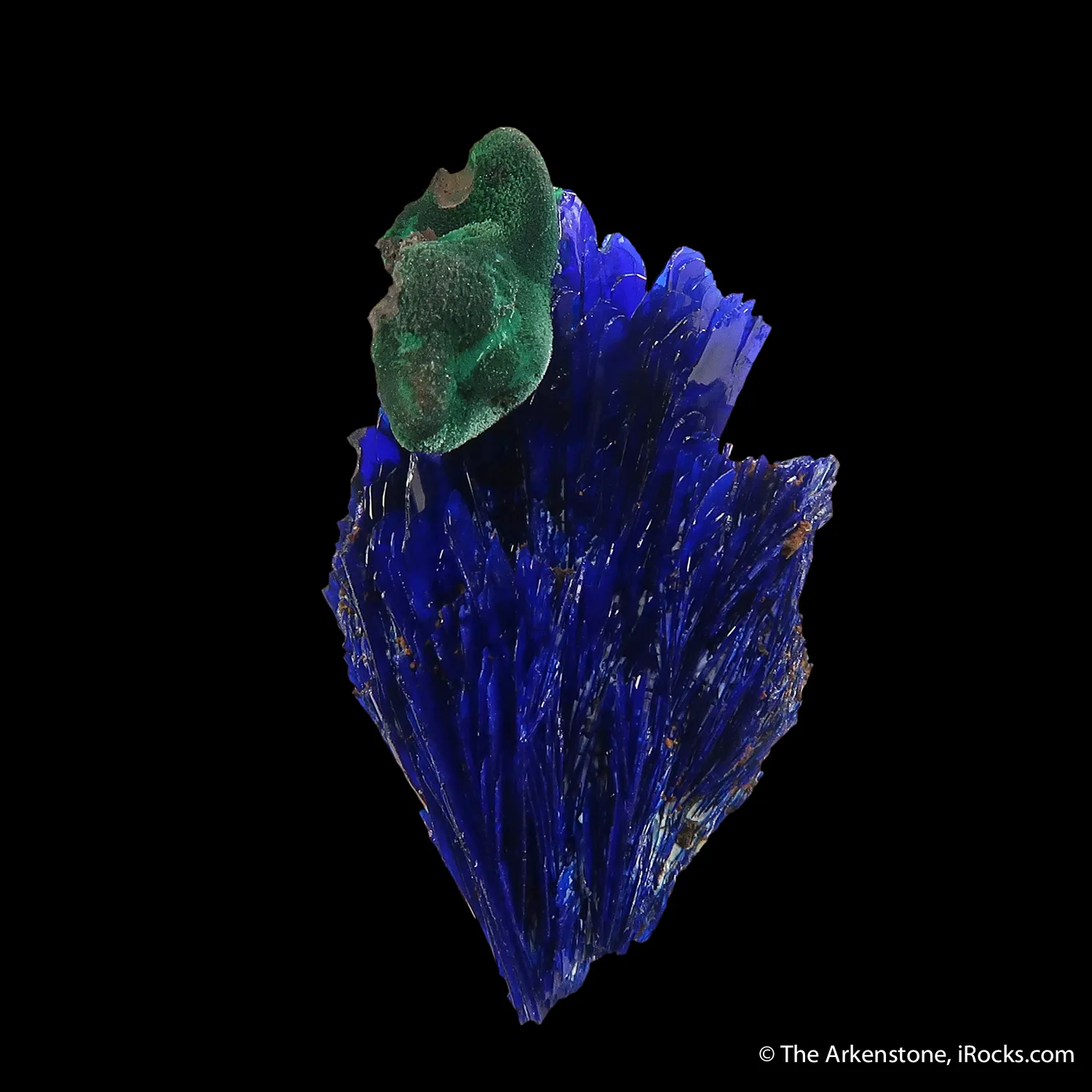 Malachite on Azurite - image 1