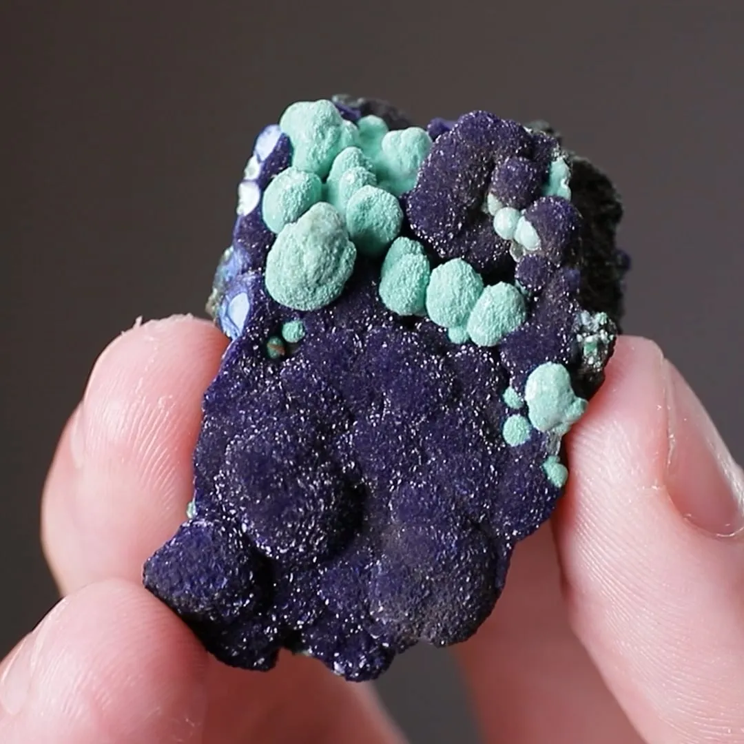 Malachite on Azurite - image 2