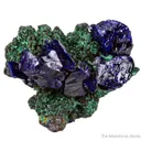 Malachite on Azurite - image 1