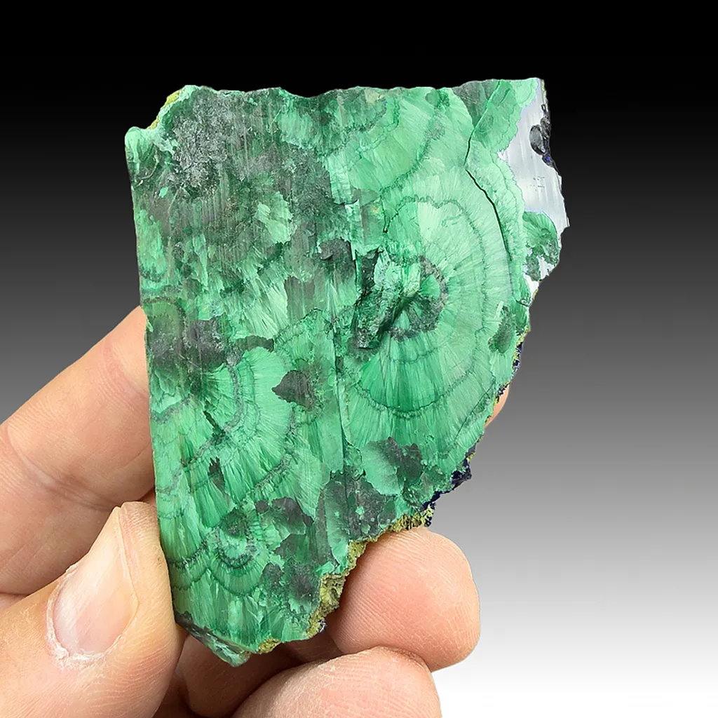 Malachite on Azurite image
