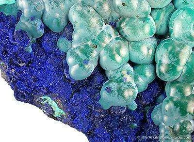 Malachite on Azurite - image 2
