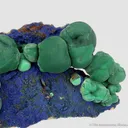 Malachite on Azurite - image 3