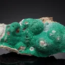 Malachite on Baryte - image 1