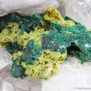 Malachite on Cerussite - image 5