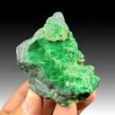 Malachite on Chalcocite - image 1