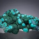 Malachite on Chrysocolla - image 1