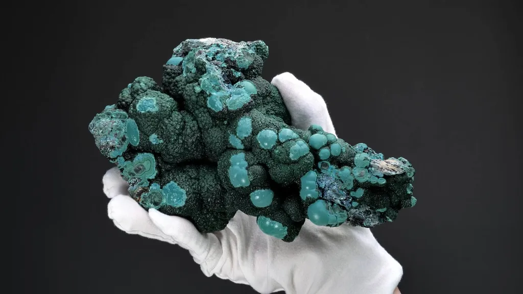 Malachite on Chrysocolla - image 2