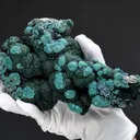 Malachite on Chrysocolla - image 2