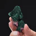 Malachite on Cobaltoan Dolomite - image 2
