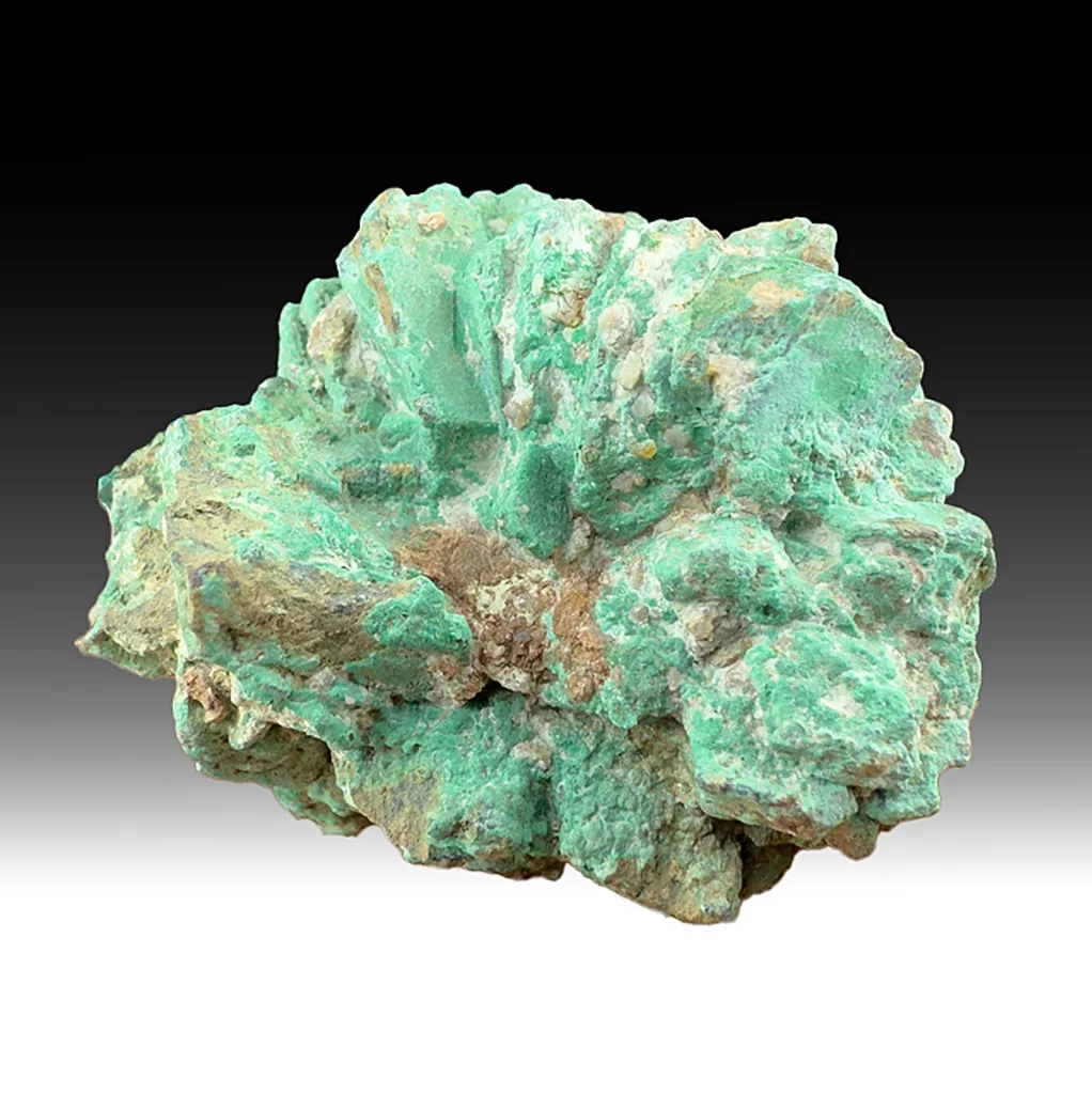 Malachite on Copper after Azurite (1568b) image