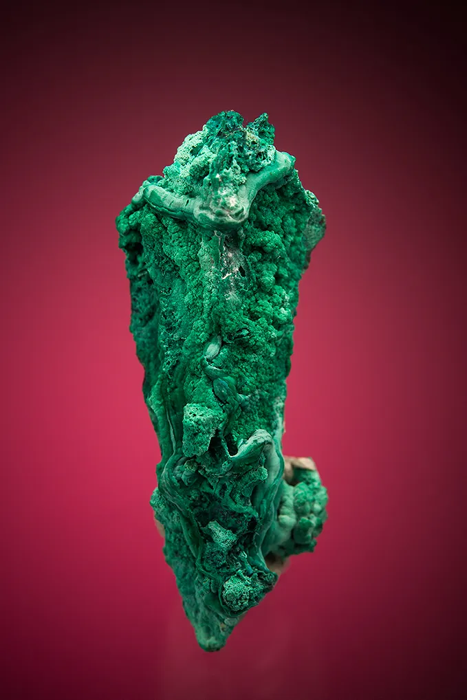 Malachite on Cuprite (after Copper)? image