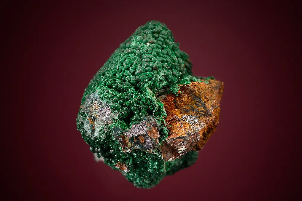 Malachite on Cuprite - image 2