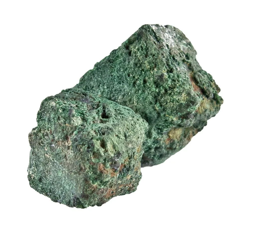 Malachite on Cuprite (Rare Cubic Habit) - image 3