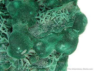Malachite on Malachite Pseudo. After Baryte - image 2