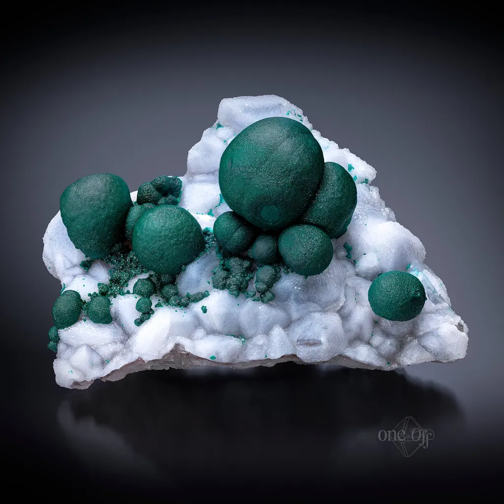 Malachite on Quartz image
