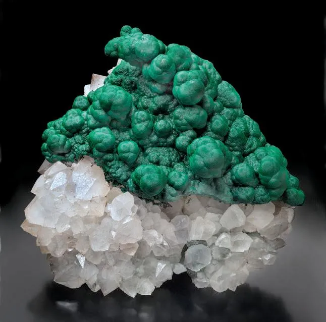 Malachite on Quartz image