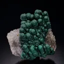 Malachite on Quartz - image 1