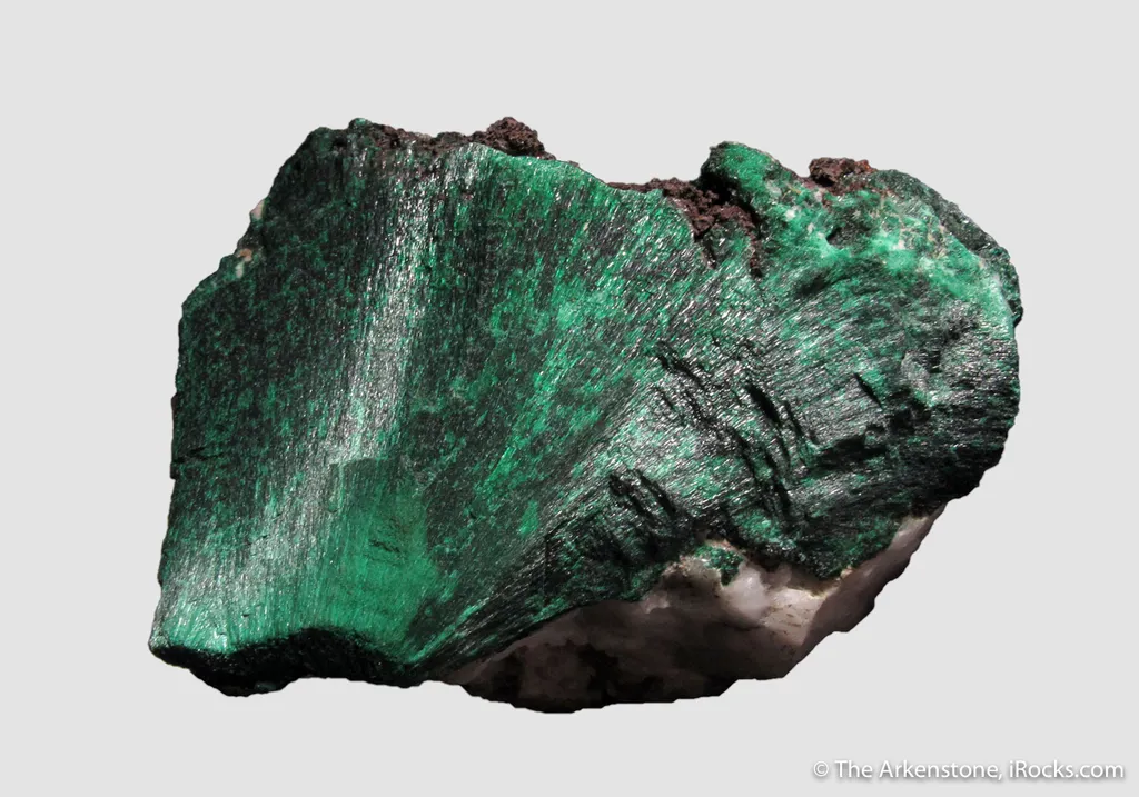 Malachite on Quartz image