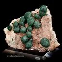 Malachite on Quartz - image 1