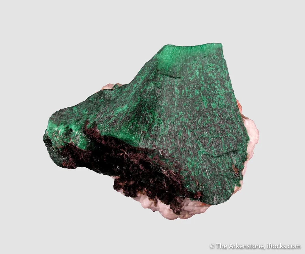 Malachite on Quartz - image 3