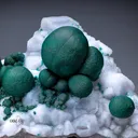 Malachite on Quartz - image 3