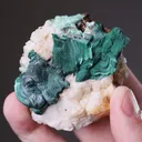Malachite on Quartz - image 2