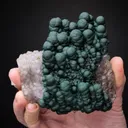 Malachite on Quartz - image 2