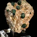 Malachite on Quartz - image 1