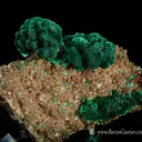 Malachite on Quartz - image 1