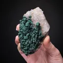 Malachite on Quartz - image 2