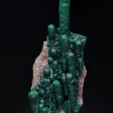 Malachite on Quartz - image 1