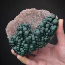 Malachite on Quartz - image 2