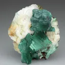 Malachite on Quartz - image 1