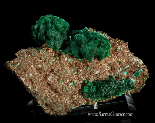 Malachite on Quartz - image 3