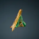 Malachite on Wulfenite - image 4