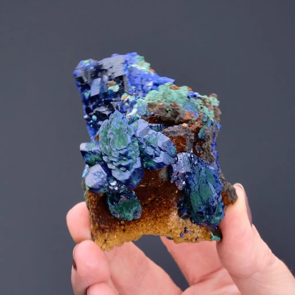 Malachite partial ps. after Azurite - image 2