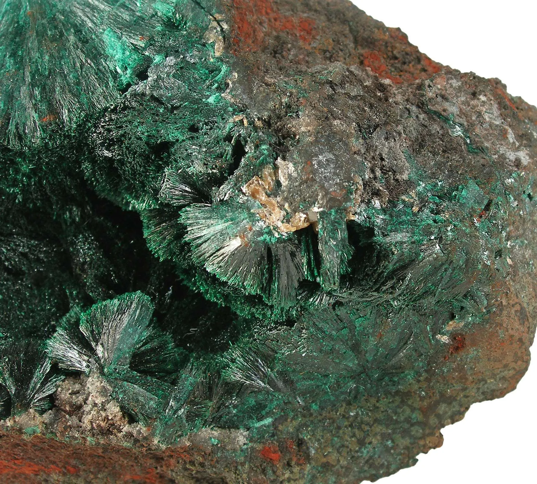 Malachite (Primary Crystals in Two Pockets, Ex Ae Foote) - image 3