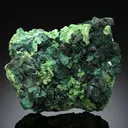 Malachite ps. after Azurite and Bayldonite ps. after Mimetite - image 1