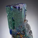 Malachite ps. after Azurite on Azurite - image 1