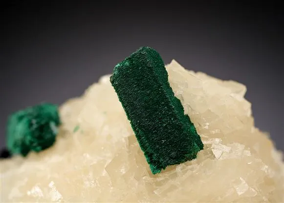 Malachite ps. after Azurite with Azurite image