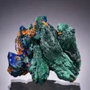 Malachite ps. after Azurite with Azurite - image 1