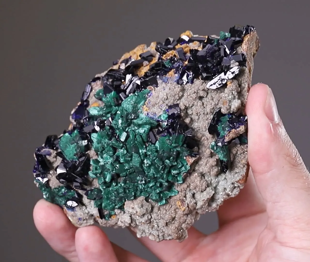 Malachite Ps. After Azurite with Azurite - image 2