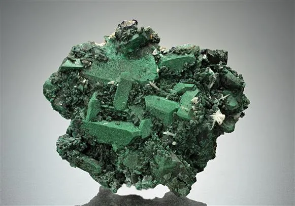 Malachite Ps. After Azurite with Cerussite - image 1