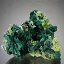 Malachite ps. after Azurite with Gartrellite - image 1