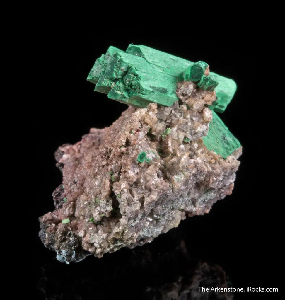 Malachite ps. after Barite - image 4