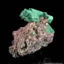Malachite ps. after Barite - image 4