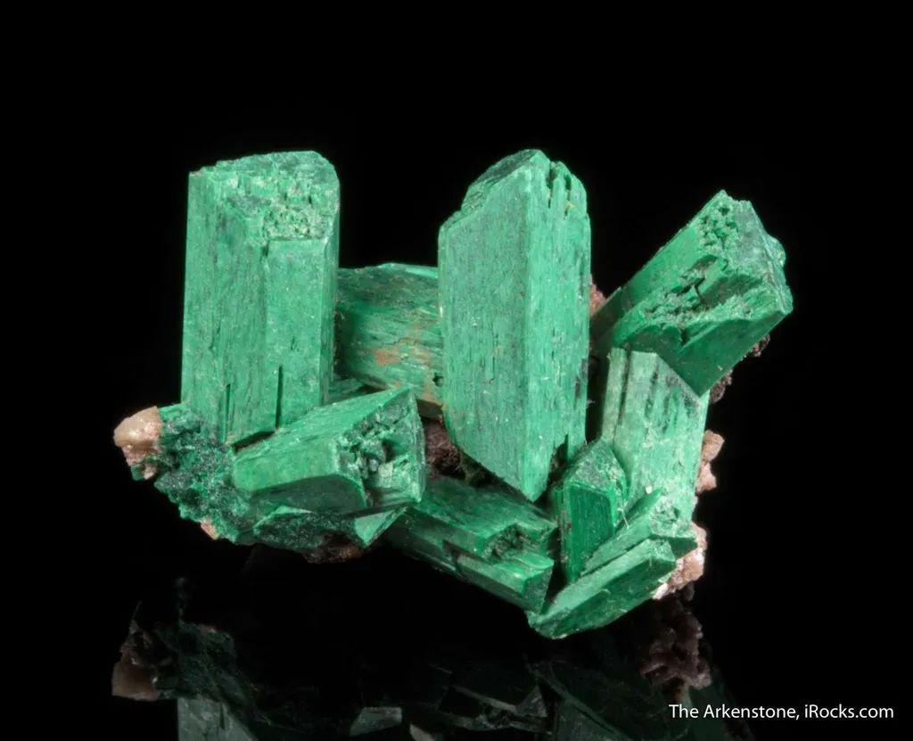 Malachite ps. after Barite - image 5