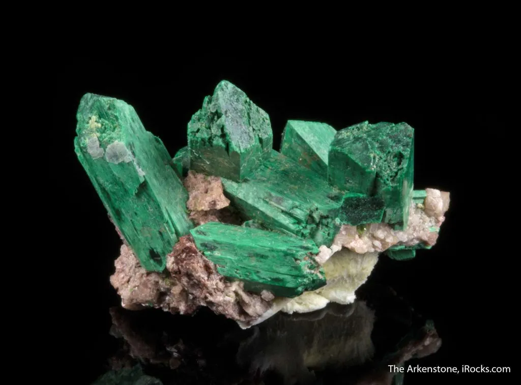 Malachite ps. after Barite - image 4