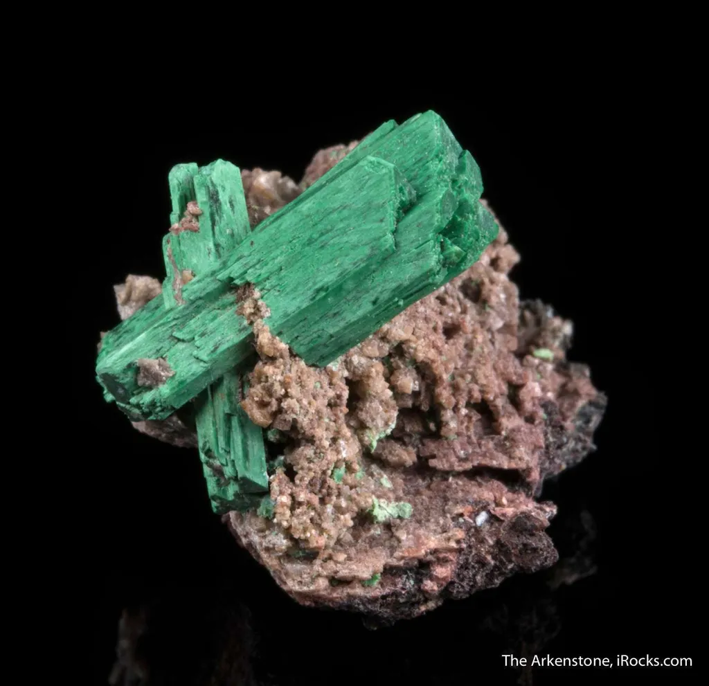 Malachite ps. after Barite - image 5