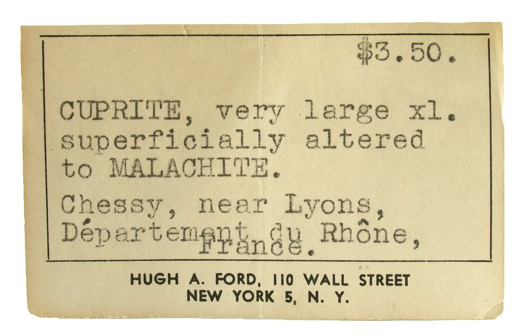 Malachite Ps. After Cuprite - image 3